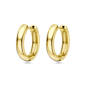 klapoorringen 14K geelgoud
