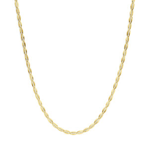 9k collier 5 mm 45 cm 9K geel