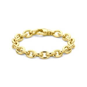 armband 9,5 mm 19 cm 14K geelgoud