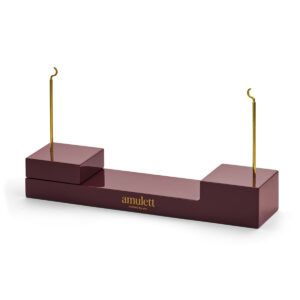 armbanden display amulett aubergine pos materialen