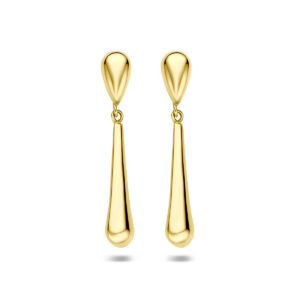 oorhangers 28,5 mm 14K geelgoud