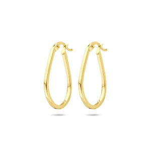 oorringen 25 mm 14K geelgoud