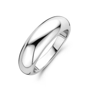 ring balloon zilver wit